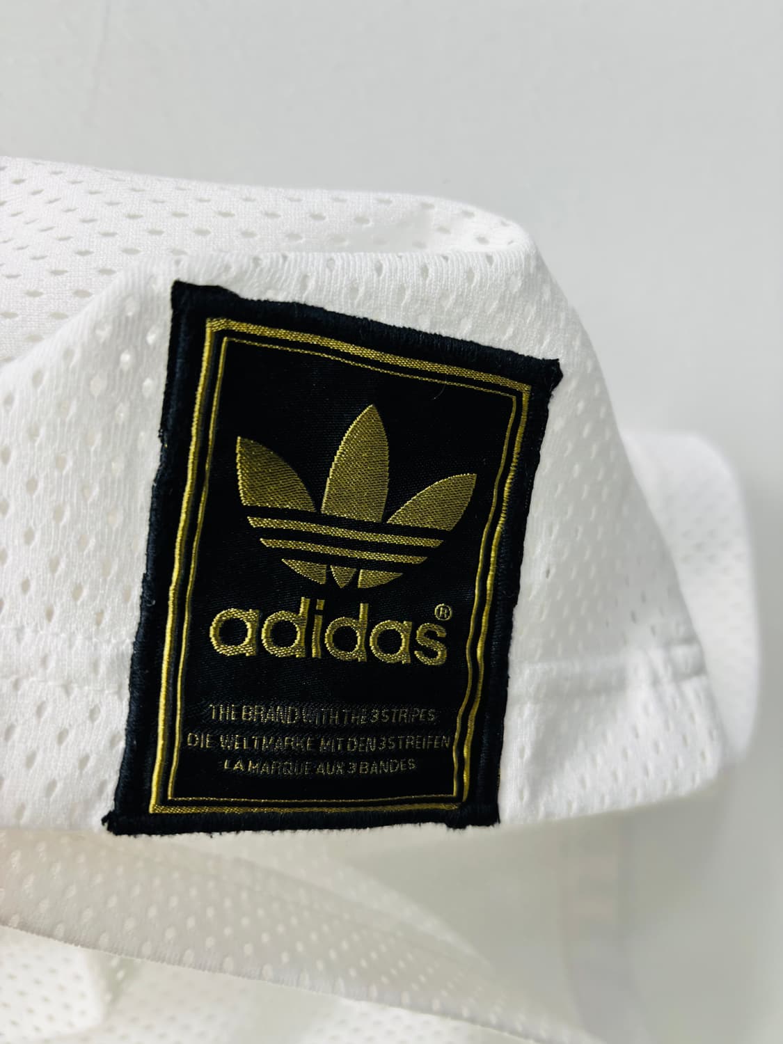 아디다스(adidas) 트레포일 빅 로고 메쉬 져지 티셔츠 상품이미지3