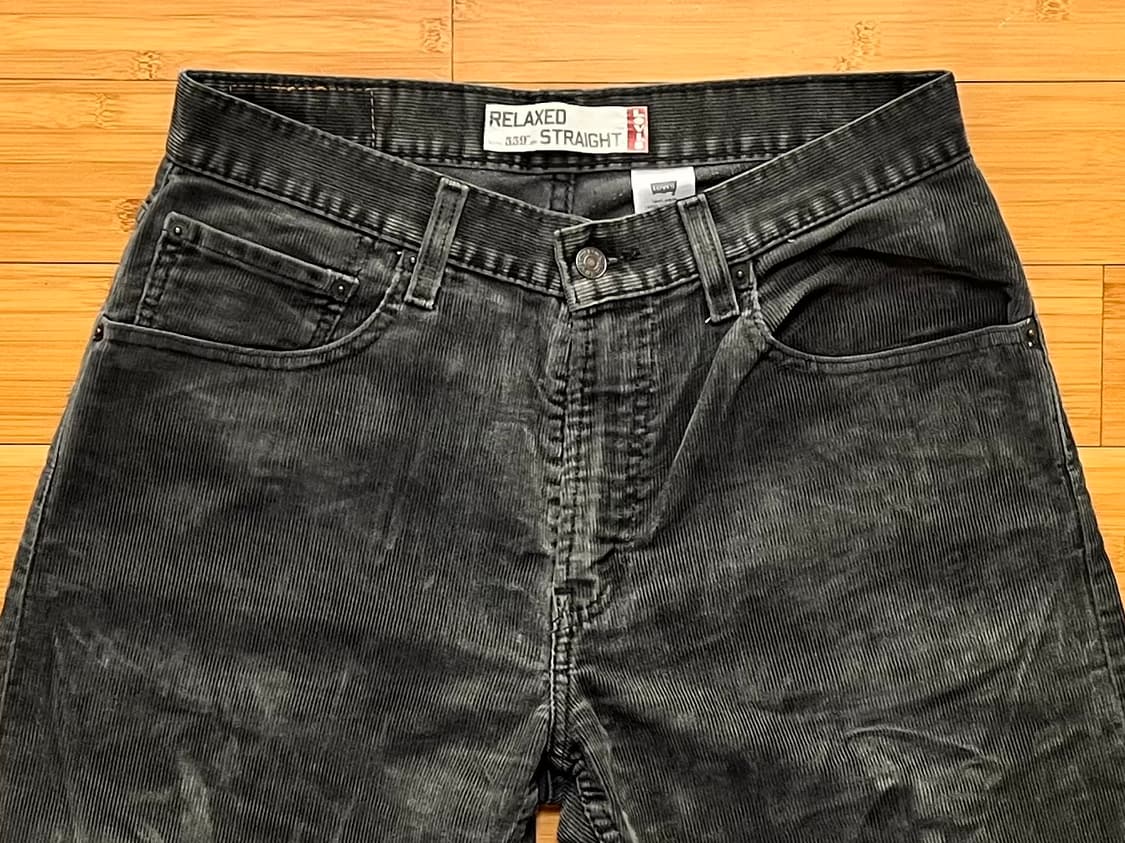 리바이스 559 코듀로이 코튼팬츠 W32 L30 상품이미지3