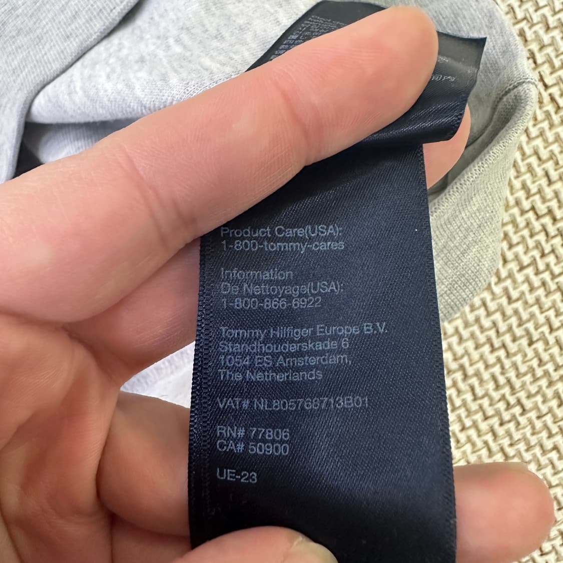 L 타미힐피거 맨투맨 스웻셔츠 0326D 상품이미지3