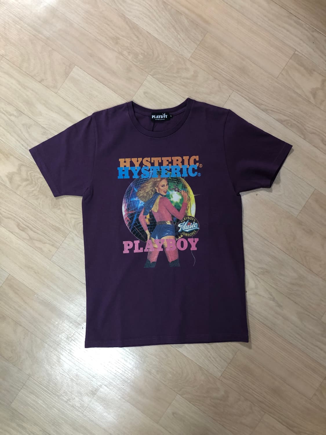 히스테릭 글래머 플레이보이 아트워크 반팔티 상품이미지2