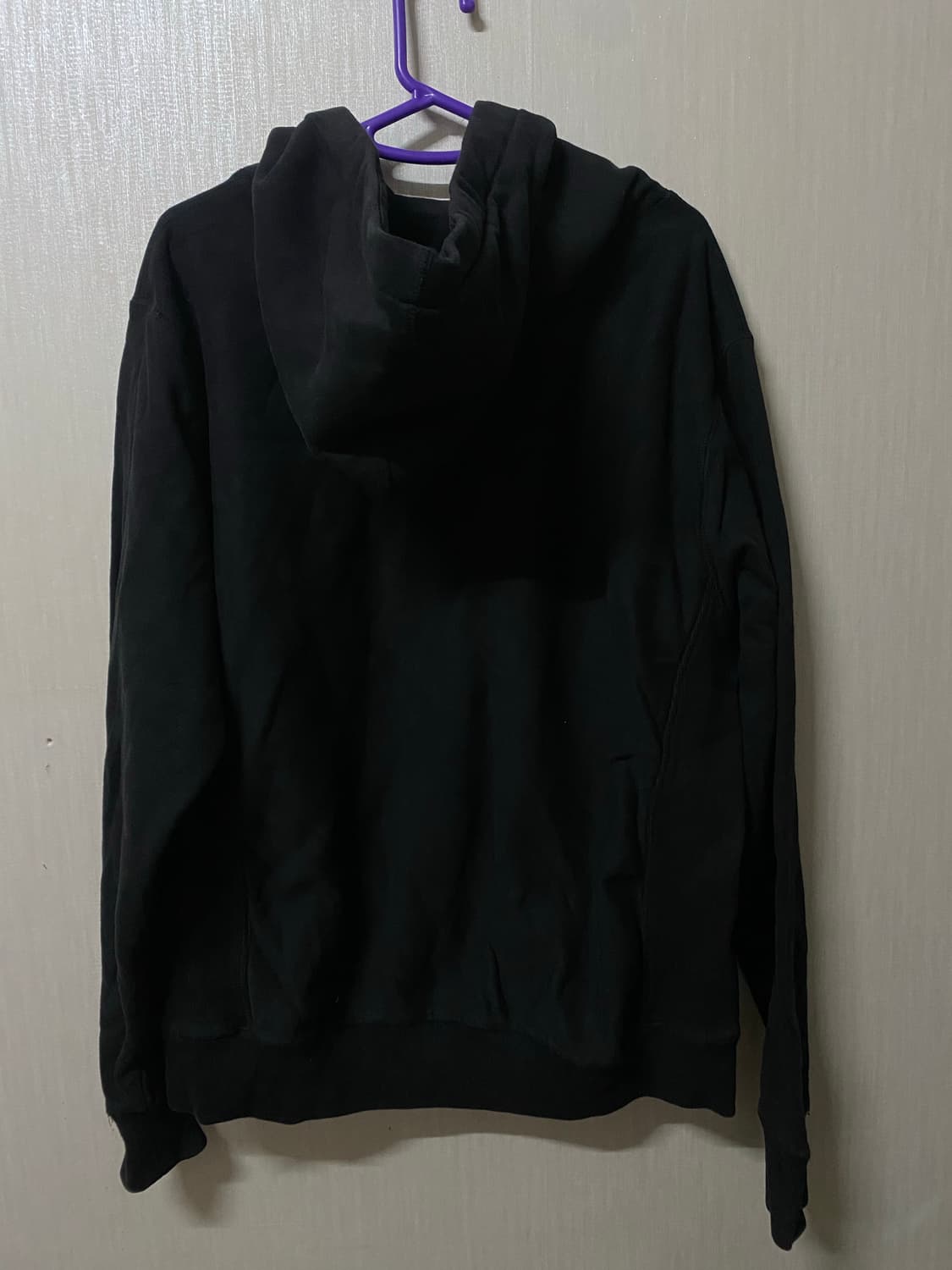 슈프림 크로스 박스로고 후드 블랙 S 상품이미지4