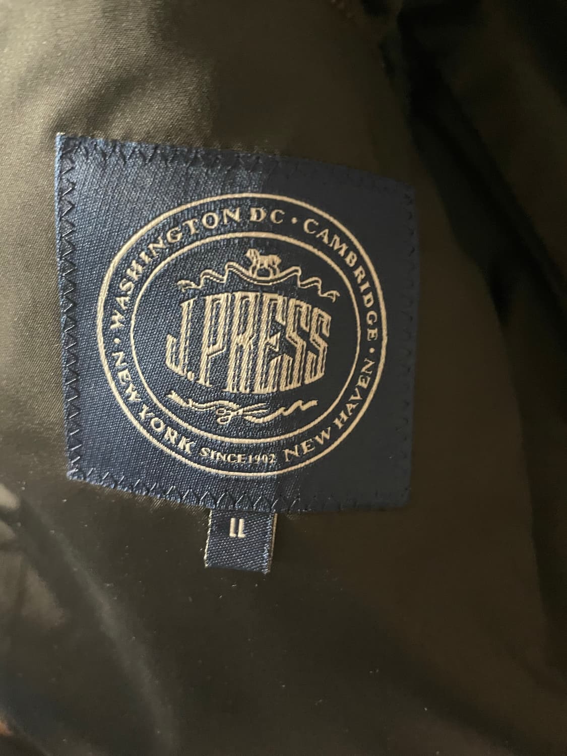 제이프레스 딥브라운 트위드 블레이저 LL (105) 상품이미지6