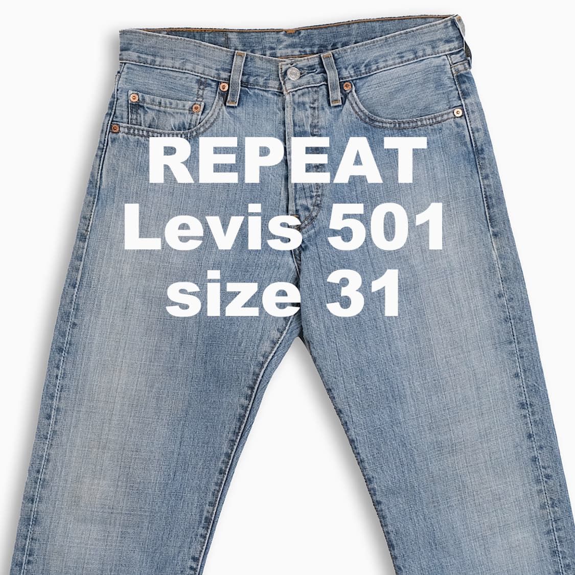 빈티지 리바이스 501 연청 31 인치 LV50131211 상품이미지1