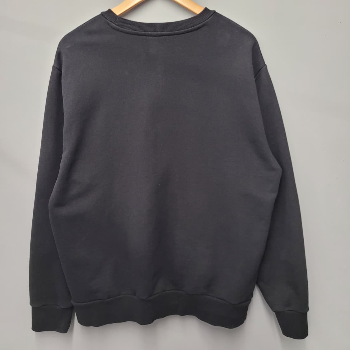 Jeep 지프 빅 로고 맨투맨 블랙 상품이미지2