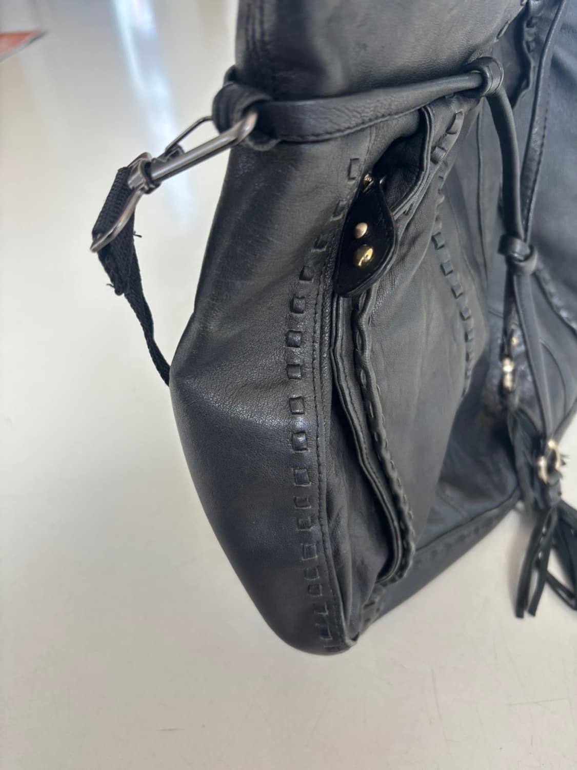 Junior Drake Leather Bag 상품이미지5