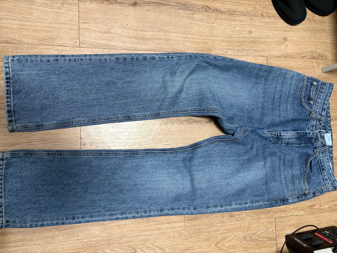 유스 플레어 데님 미드블루 s 상품이미지3