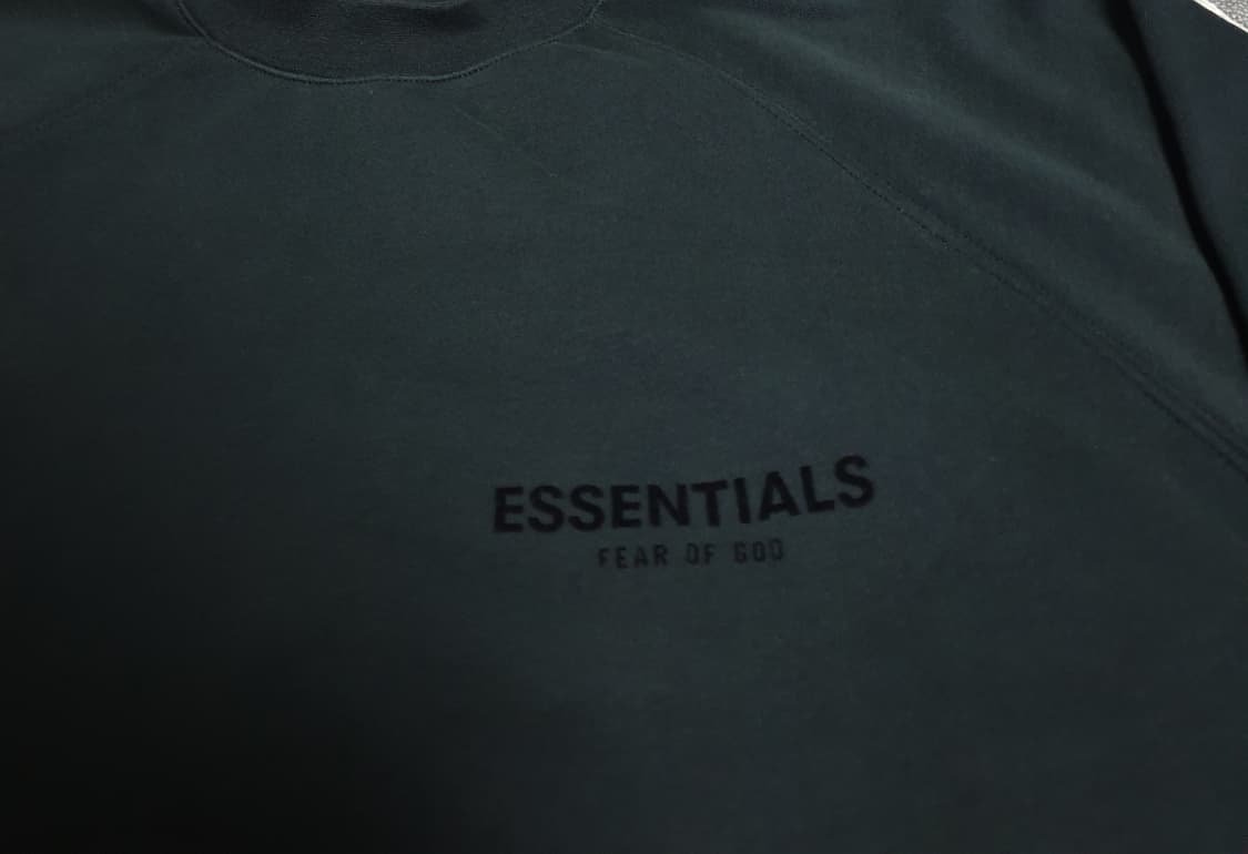 에센셜 피오갓 더코어 컬렉션 스트레치 기모크루넥 블랙 (L) 상품이미지2