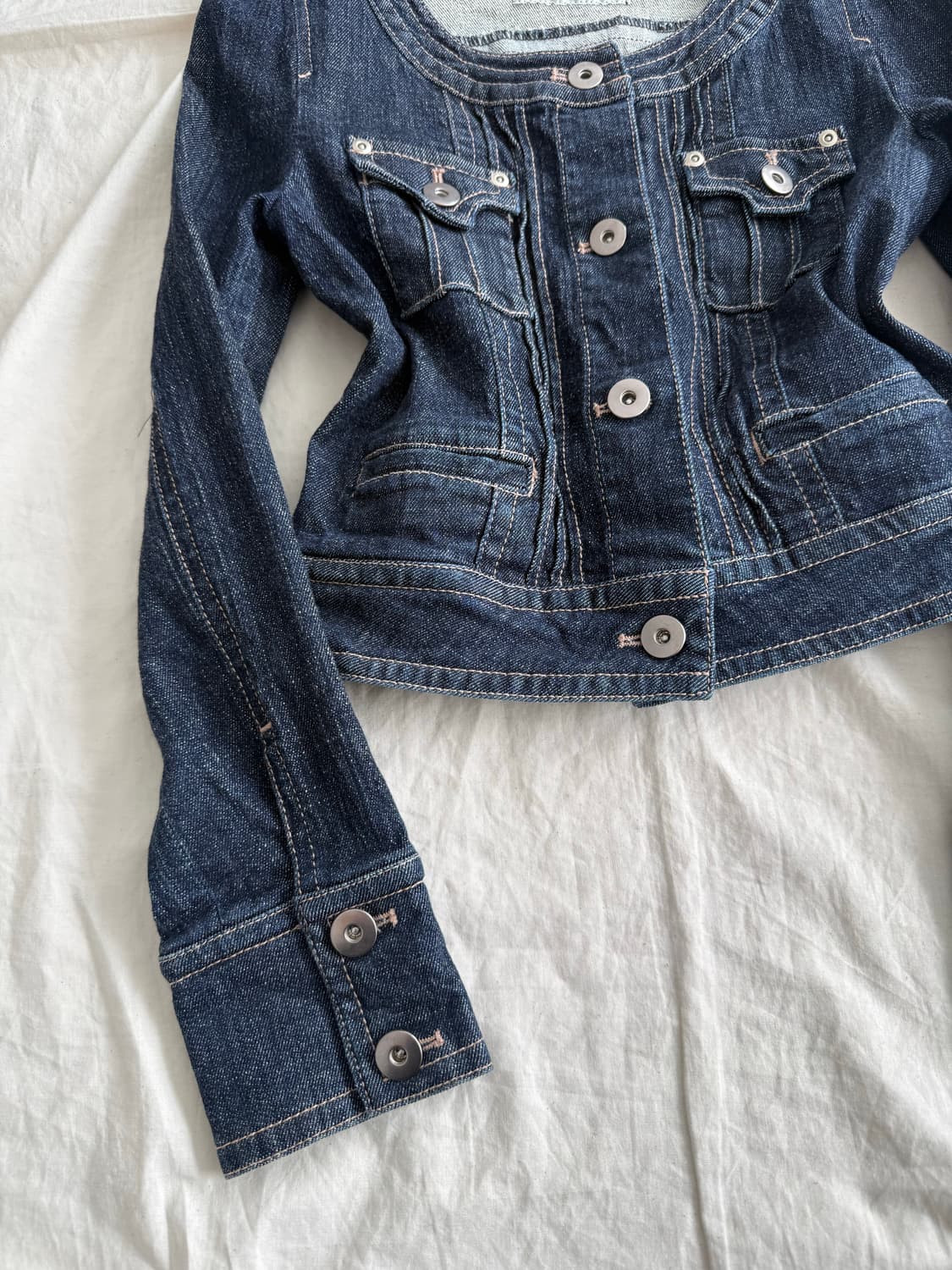 키치 러블리 00‘s 데님 자켓 상품이미지5