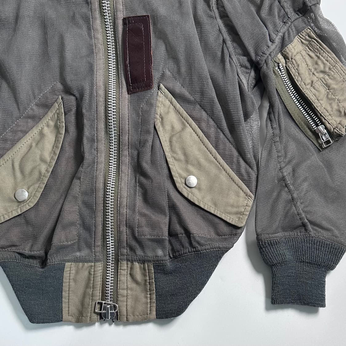 준야와타나베 매쉬 ma-1 자켓 상품이미지3