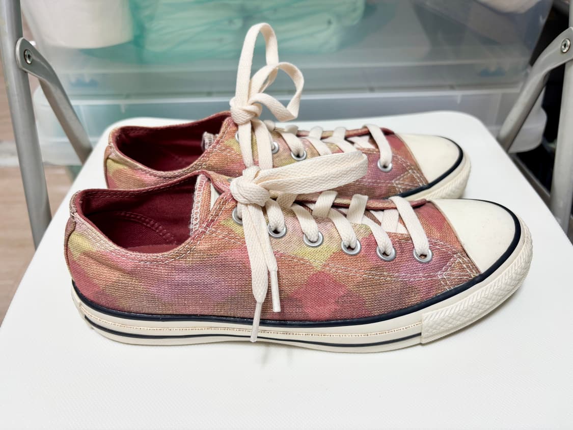 미쏘니 x 컨버스 척테일러 올스타 로우 6 2/1 250 missoni 상품이미지4