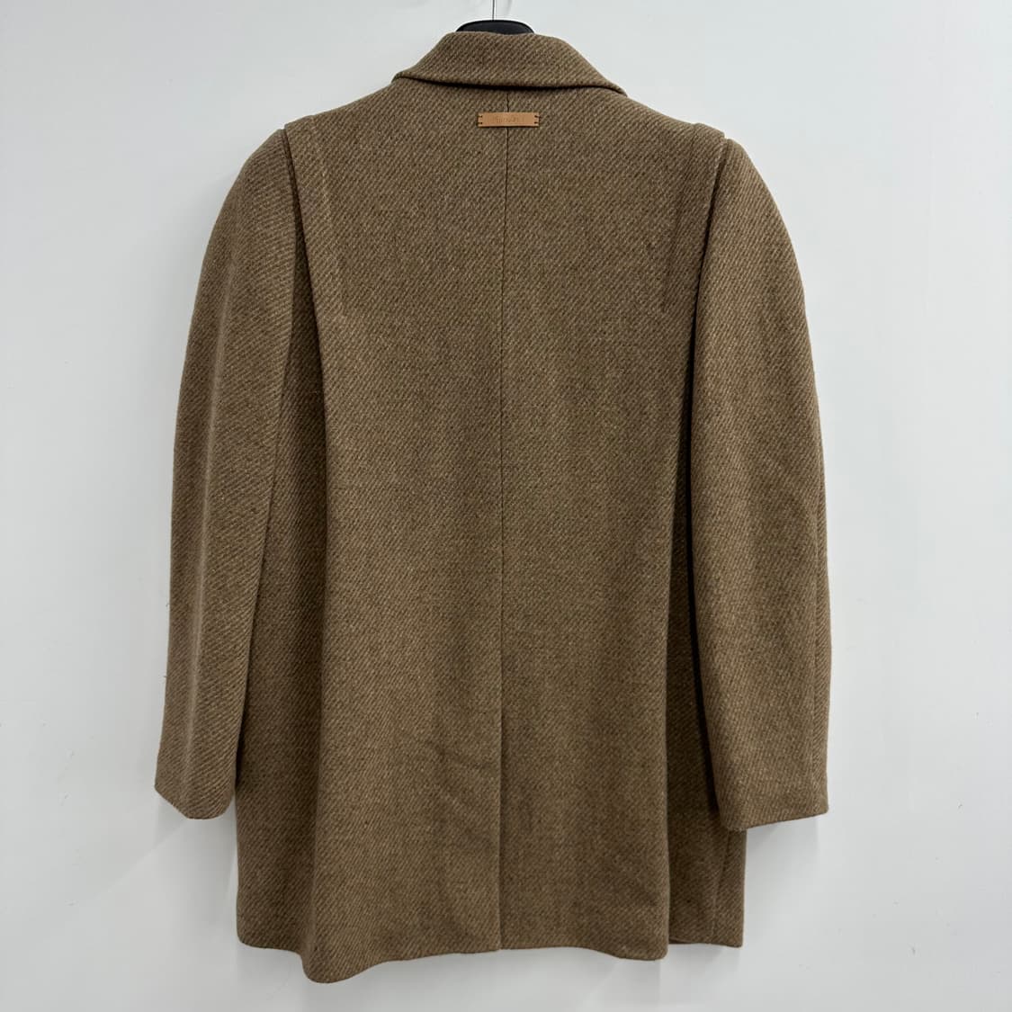 95 써스데이아일랜드 여자 울 알파카 하프코트 상품이미지2