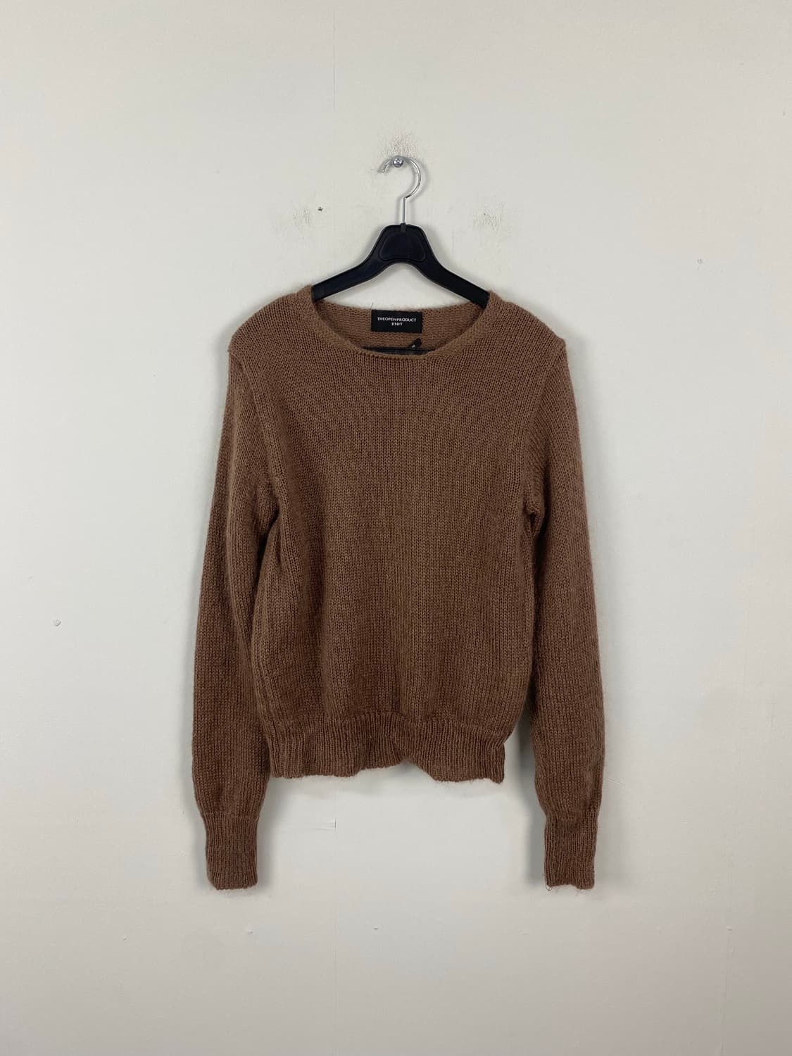 더오픈프로덕트 모헤어 니트 브라운 <618> 상품이미지1