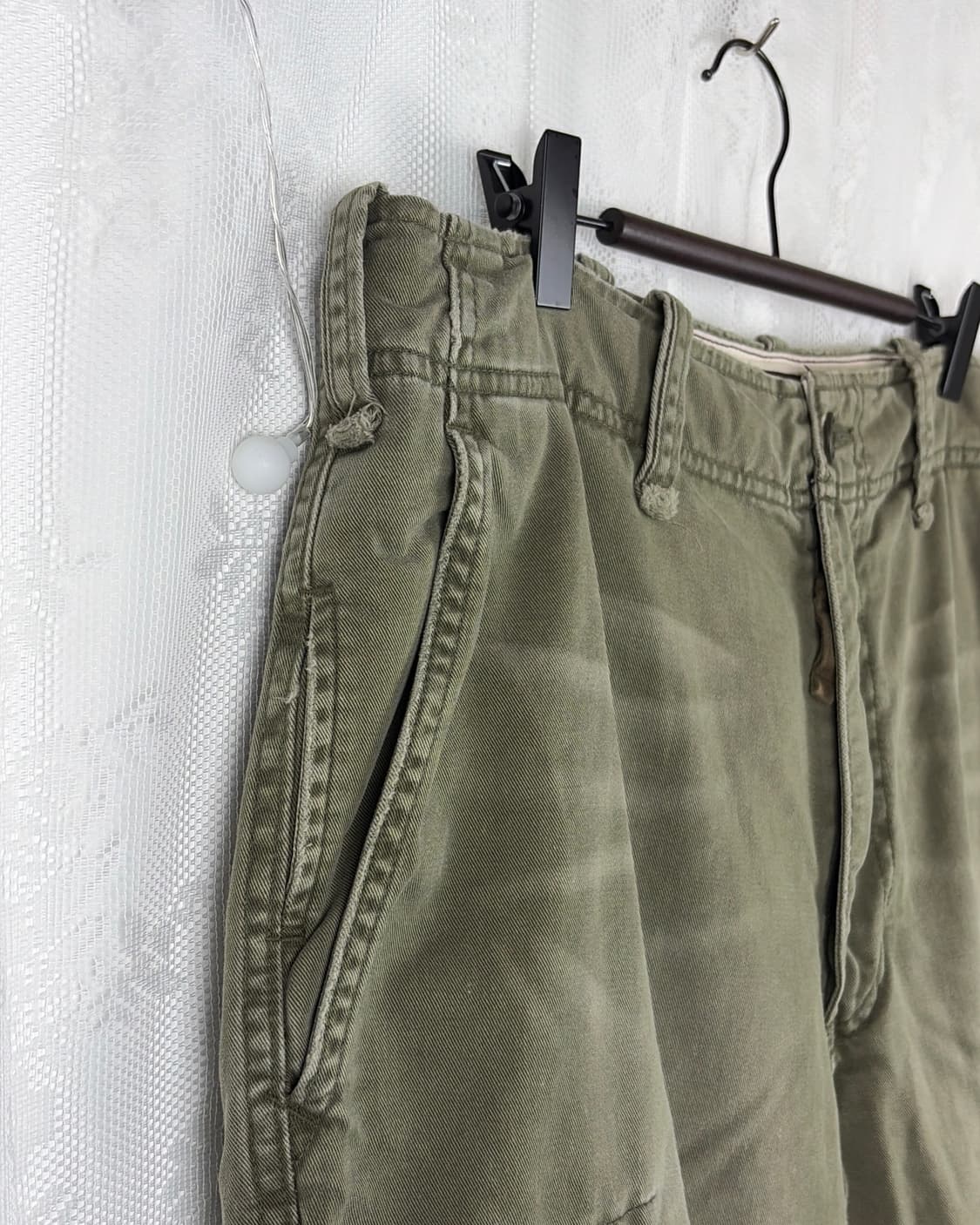 ABERCROMBIE khaki cargo bermuda pants 상품이미지4