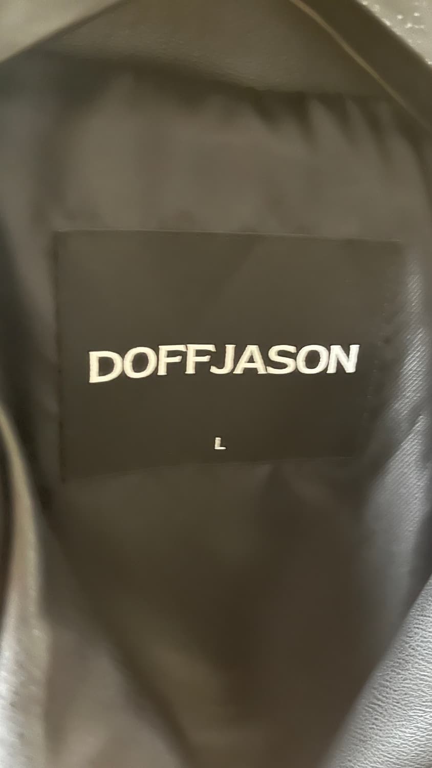 도프제이슨 비건레더 자켓 상품이미지3