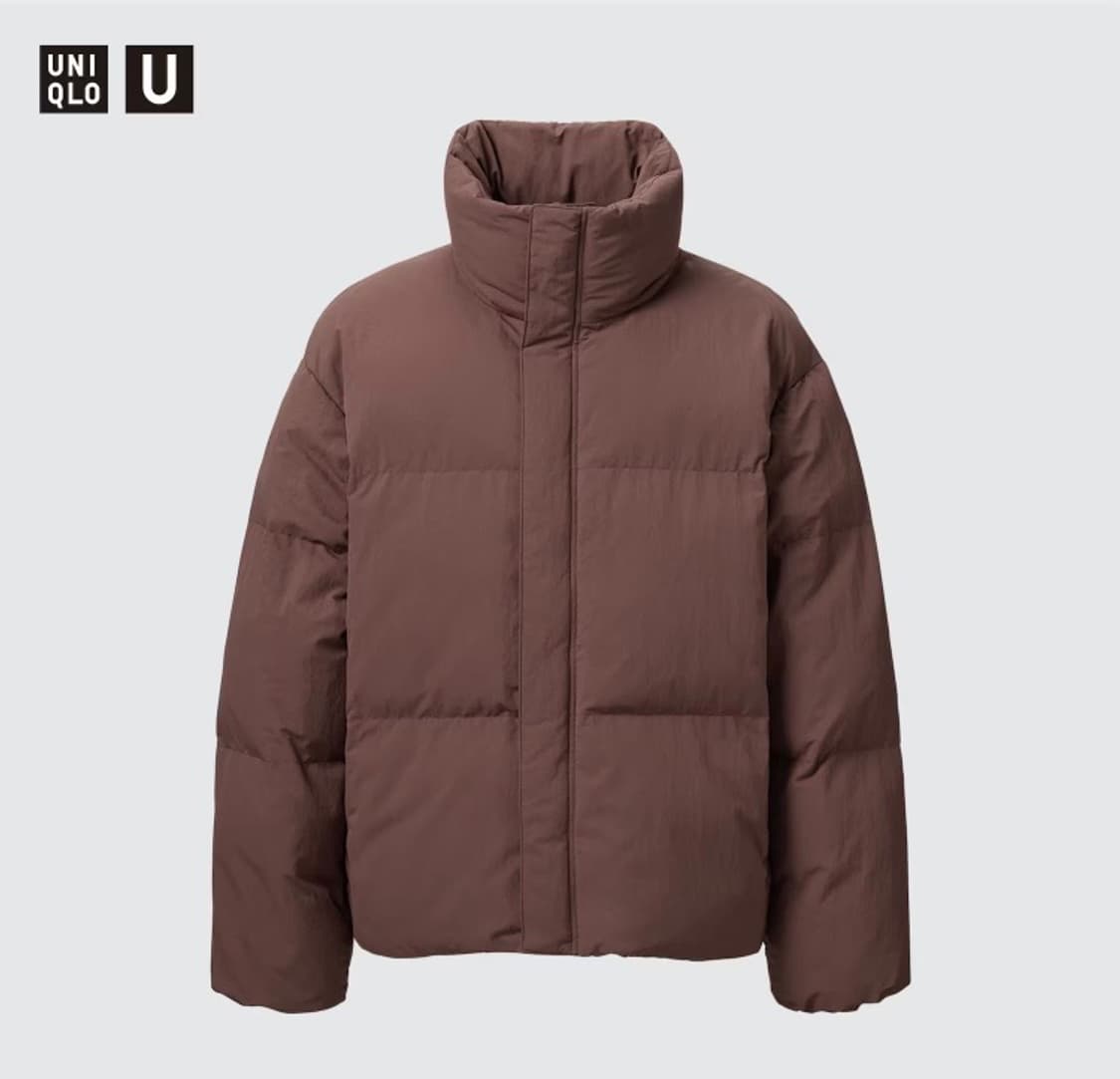 [2XL/XXL] 유니클로 U 패딩 자켓 점퍼 / 브라운 상품이미지1