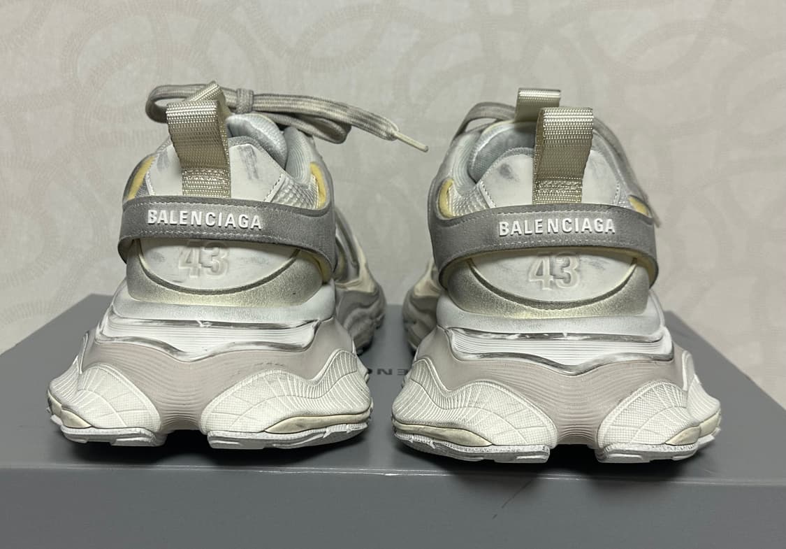 [43, 최저가] 발렌시아가 카고 스니커즈 베이지 상품이미지3