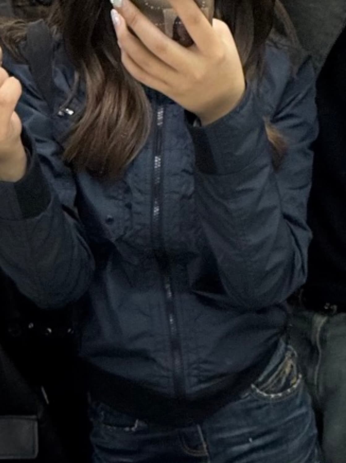 (M) Buckaroo 버커루 히든 후드 락시크 블루종 자켓 상품이미지1