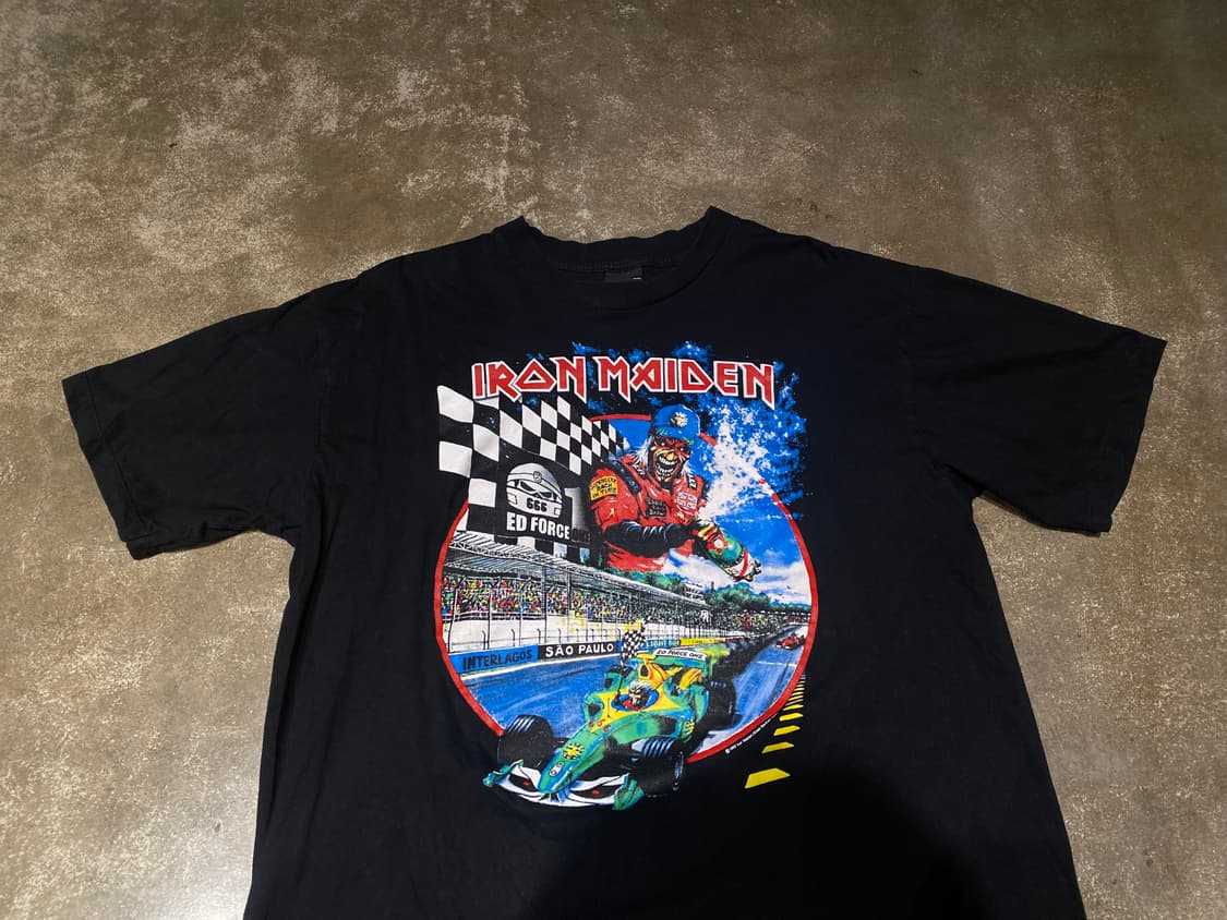 아이언메이든 락밴드  양면 프린팅 티셔츠 상품이미지2