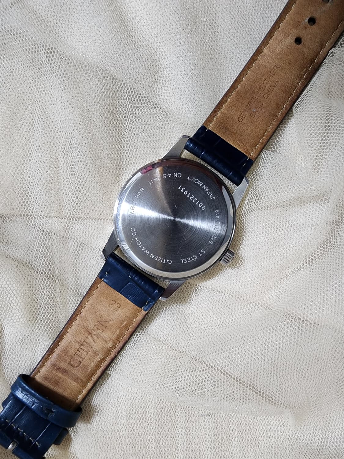 시티즌 문페이즈 쿼츠 가죽 시계 상품이미지2