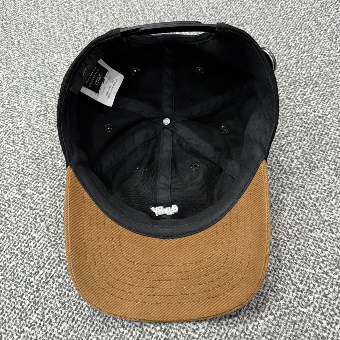 F 오베이 OBEY 올드스쿨 블랙 브라운 볼캡 모자 상품이미지8