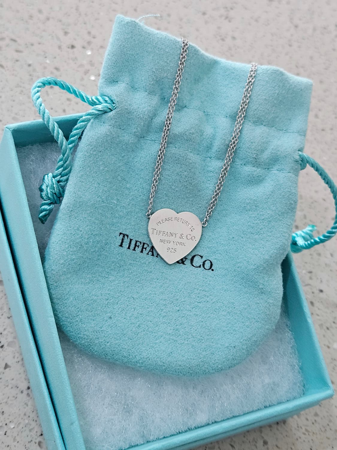 티파니앤코 리턴투 더블체인 목걸이 [정품/풀구성] 상품이미지7