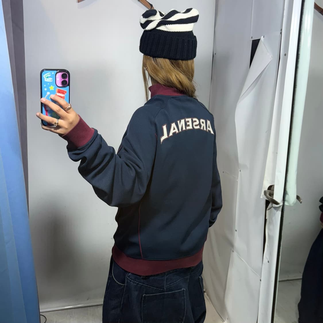 나이키X아스날 2005-2006 하이버리 스타디움 트랙져지  상품이미지5