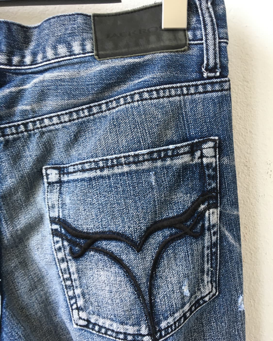Jack rose damage denim pants 상품이미지4