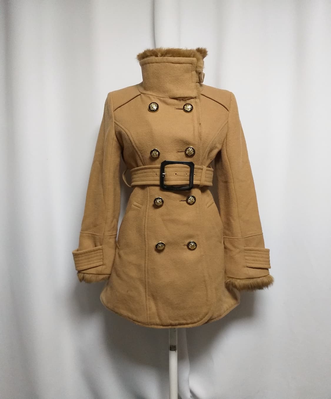 빈티지 코트 대장 y2k 공겜여주오네갸루 핀터깔 펑크고딕 핀터깔 유니크 상품이미지2