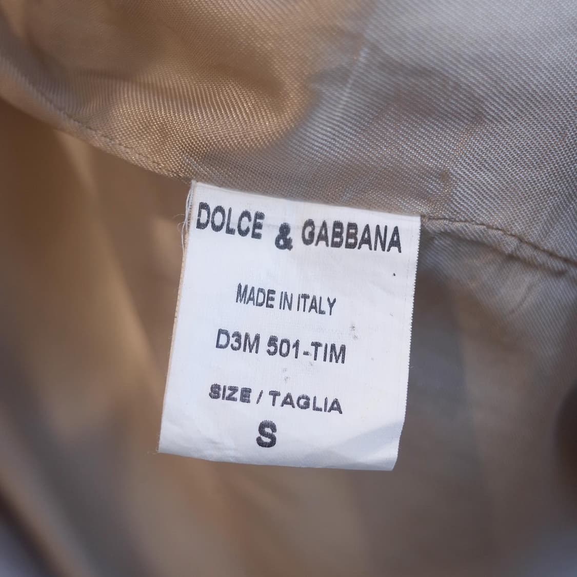 Dolce&Gabbana 돌체앤가바나 빈티지 집업 점퍼 상품이미지7