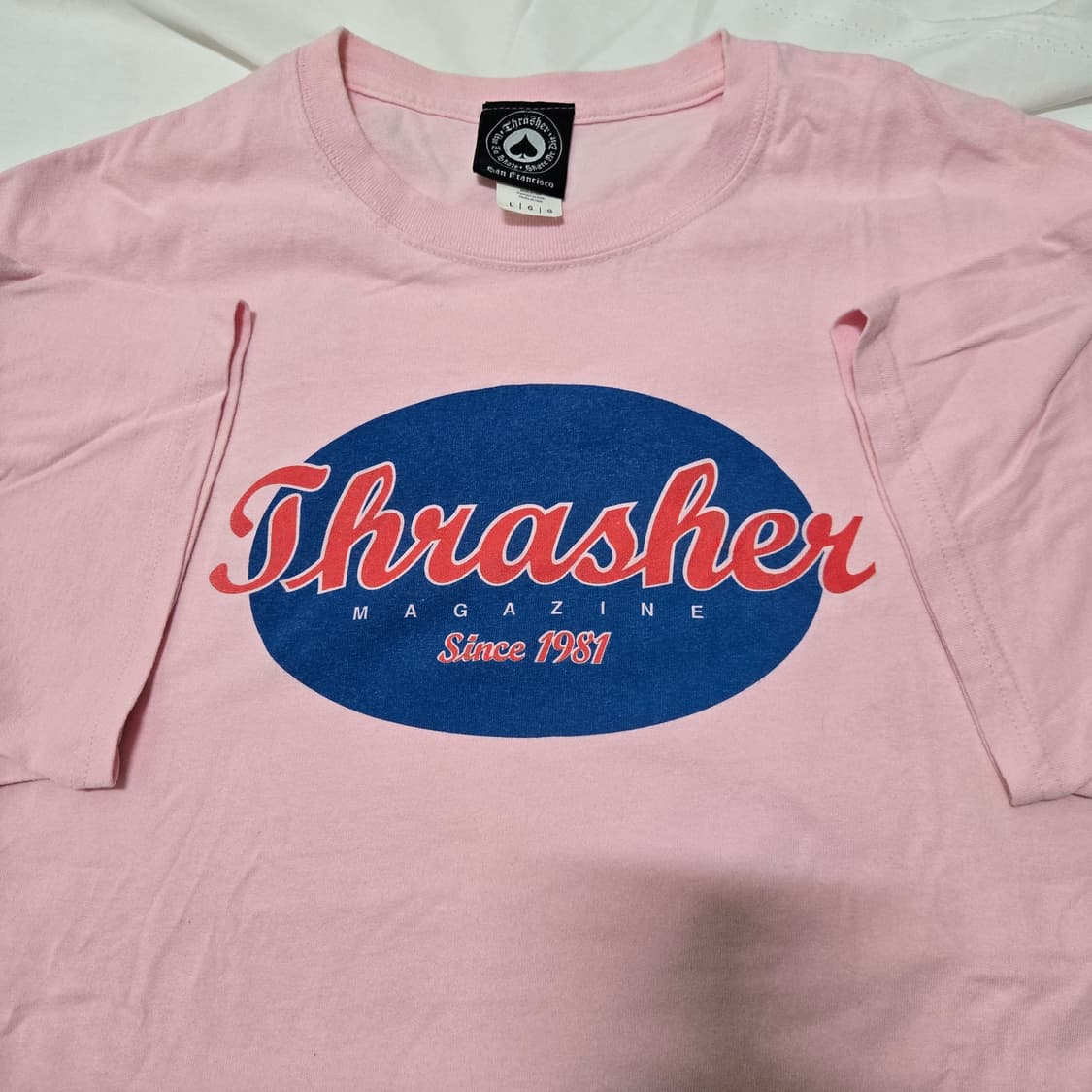 트레셔 핑크 반팔 티셔츠 상품이미지2