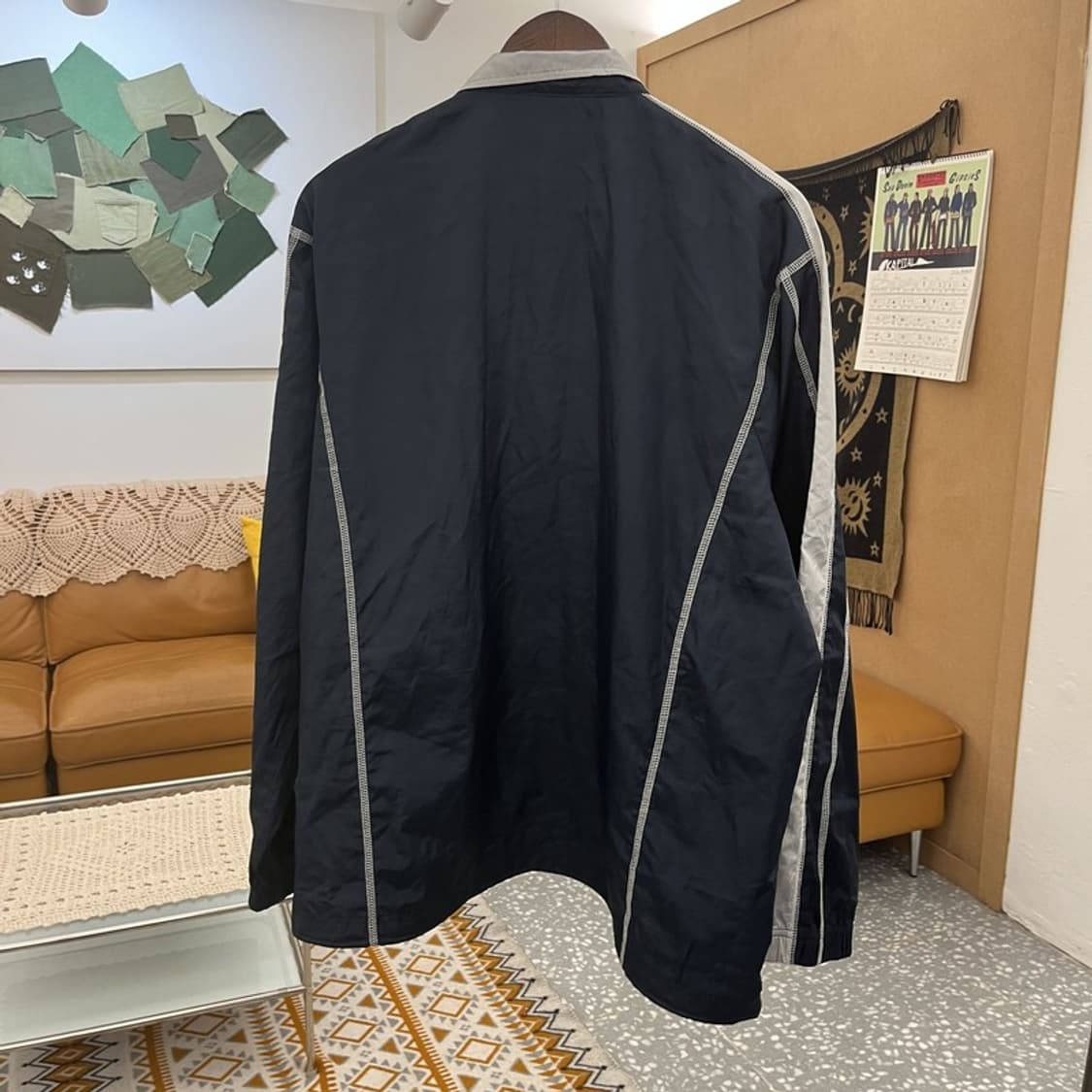 나이키 레트로 테크웨어 실버라인 바람막이 자켓 XL C10824 상품이미지4