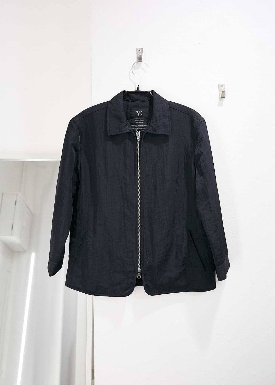 Y's Nylon Zip Jacket 상품이미지1