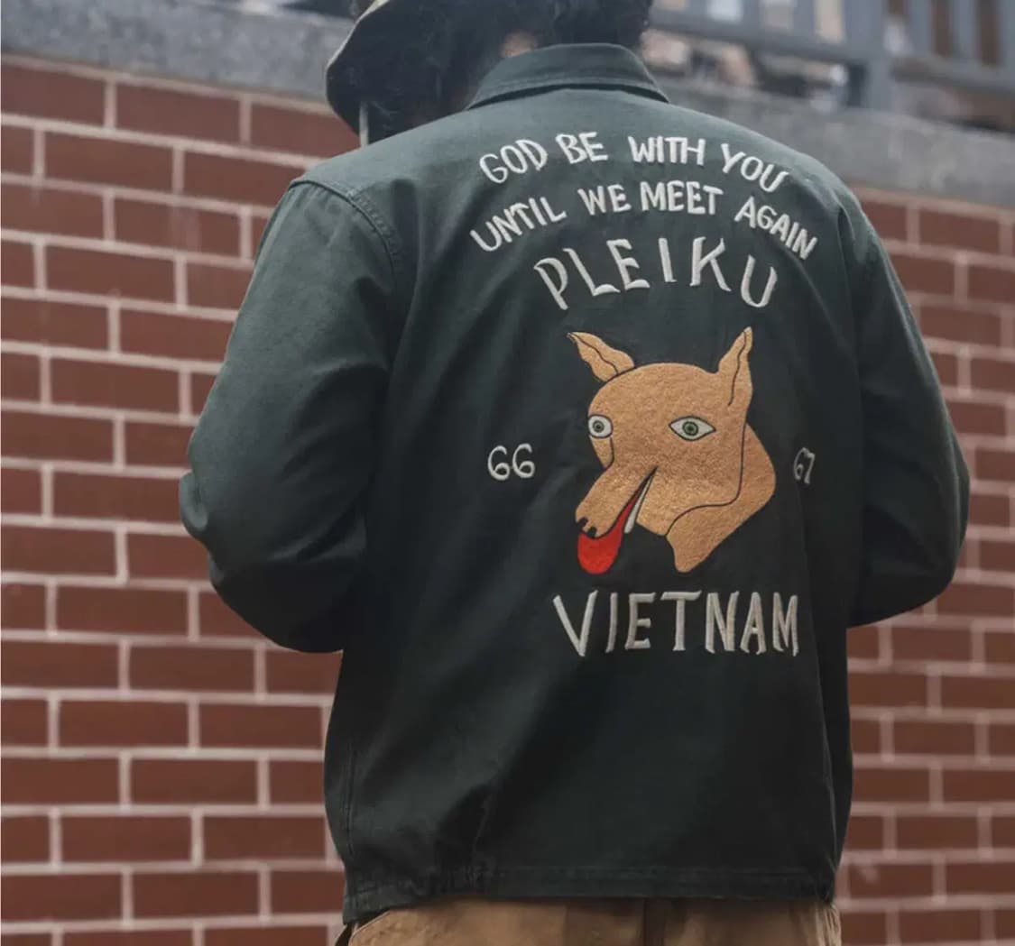 브론슨 논스탁 자수 수베니어 자켓 (새상품,XL) 상품이미지2