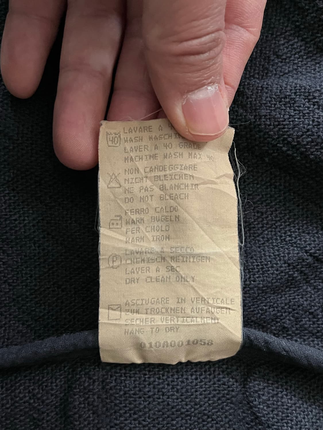 90s C.P. Company 네이비 더블 블레스트 자켓 상품이미지8