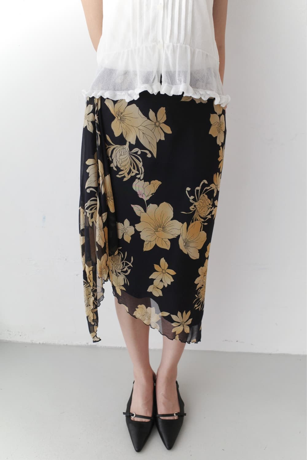 flower frill skirt 상품이미지6