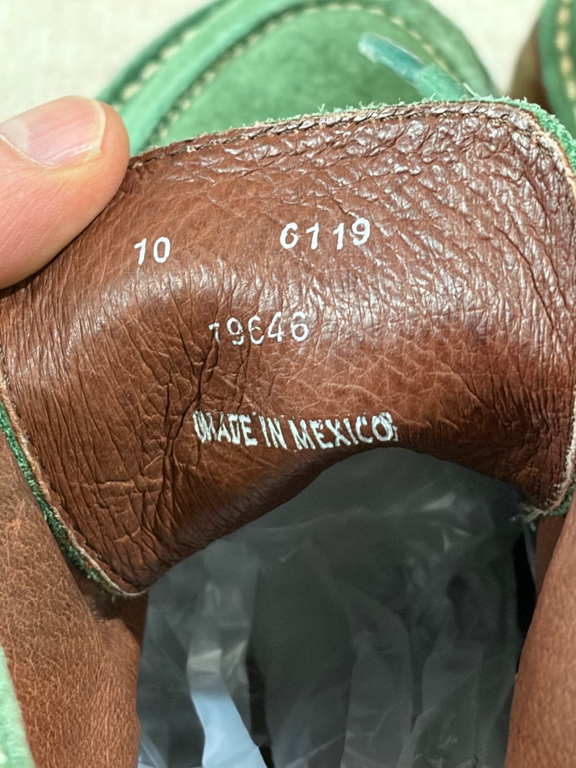 MEXICO 팔라딘 스웨이드 목토 처카부츠 상품이미지8