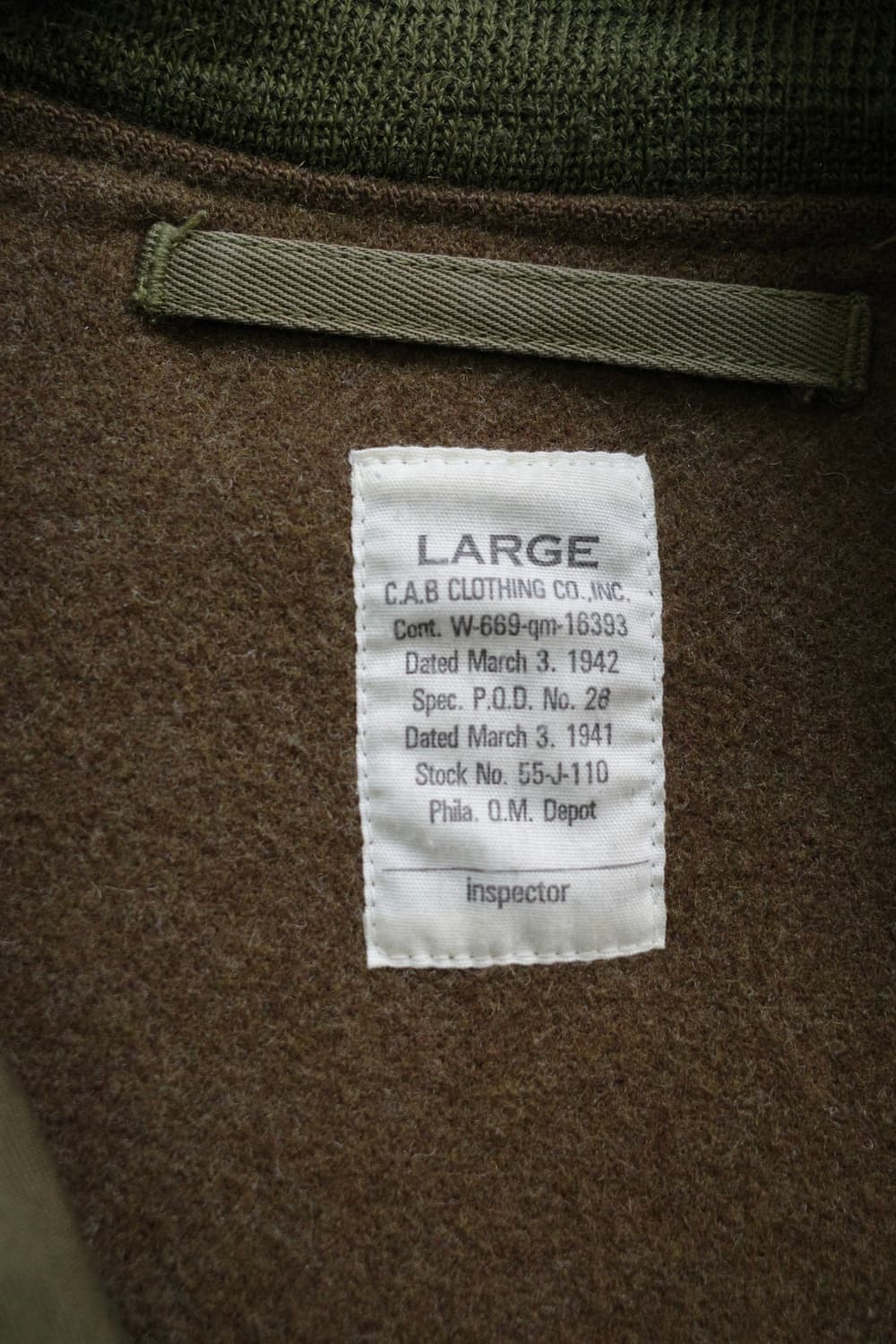 캡 클로딩 탱커 자켓 상품이미지8