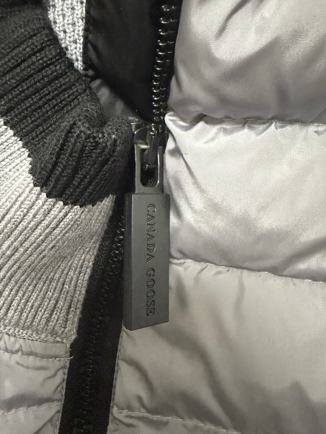 [M] 와이프로젝트 x 캐나다구스 하이브리드 니트 자켓 상품이미지6