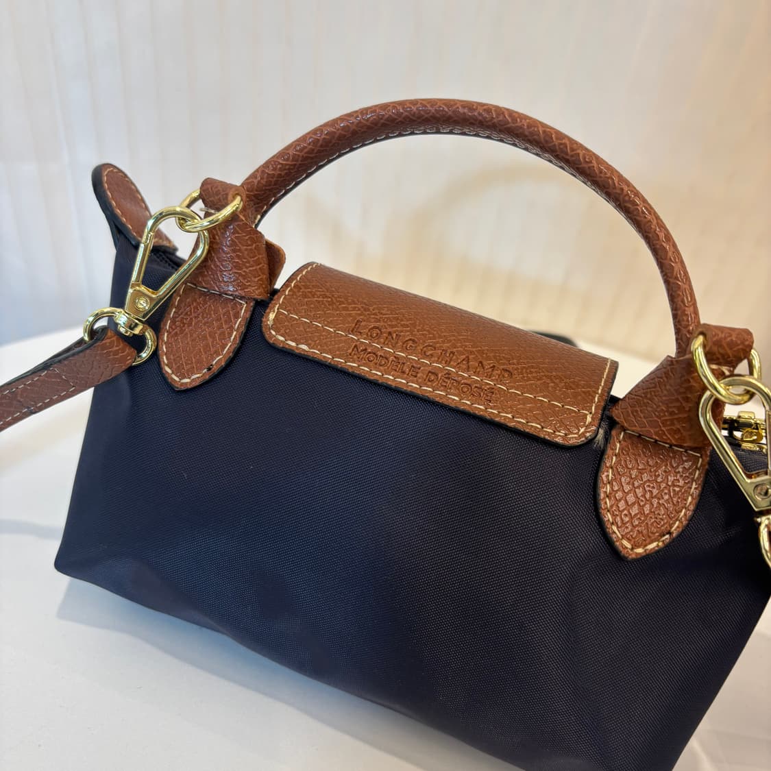 정품 롱샴 르 플리아쥬 네이비 미니      상품이미지8