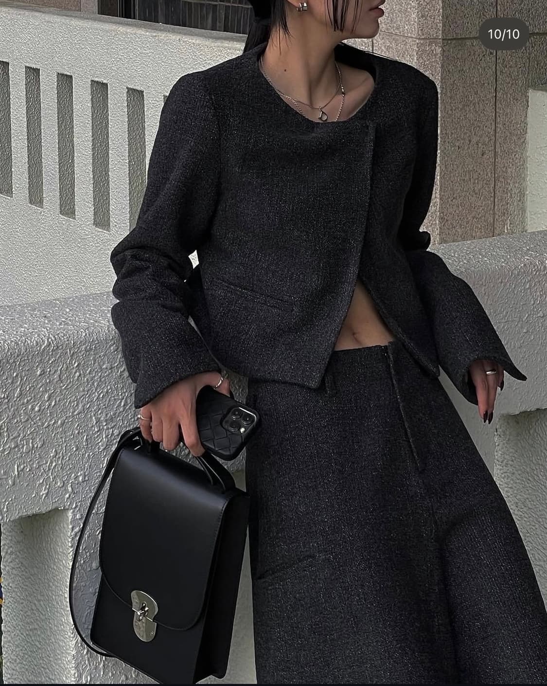 트리밍버드 트위드셋업 상품이미지2