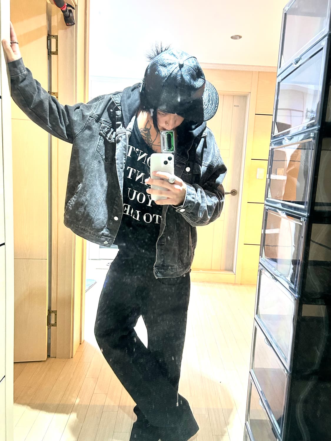 Check Pattern Straight Fit Pants 상품이미지3