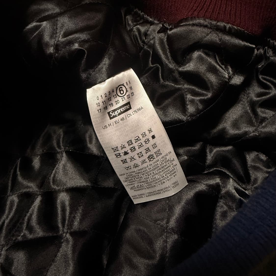 슈프림 마르지엘라 MM6 스플릿 바시티 자켓 M 상품이미지6