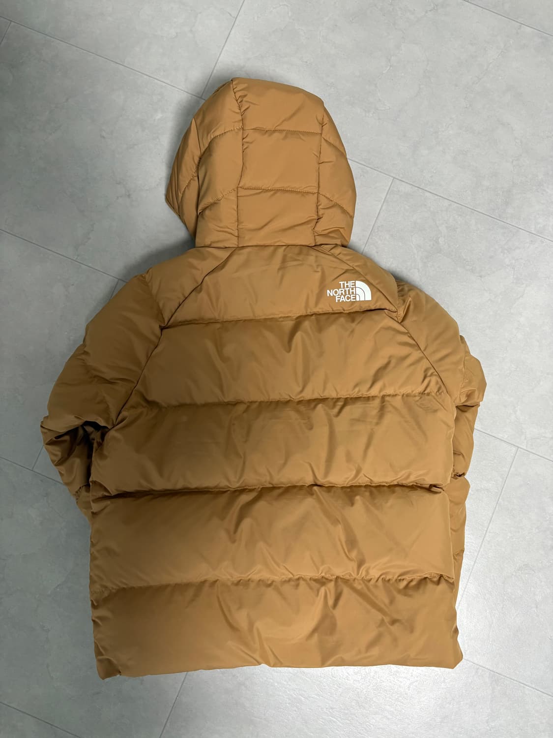 노스페이스 리버시블 패딩 600 브라운 상품이미지2