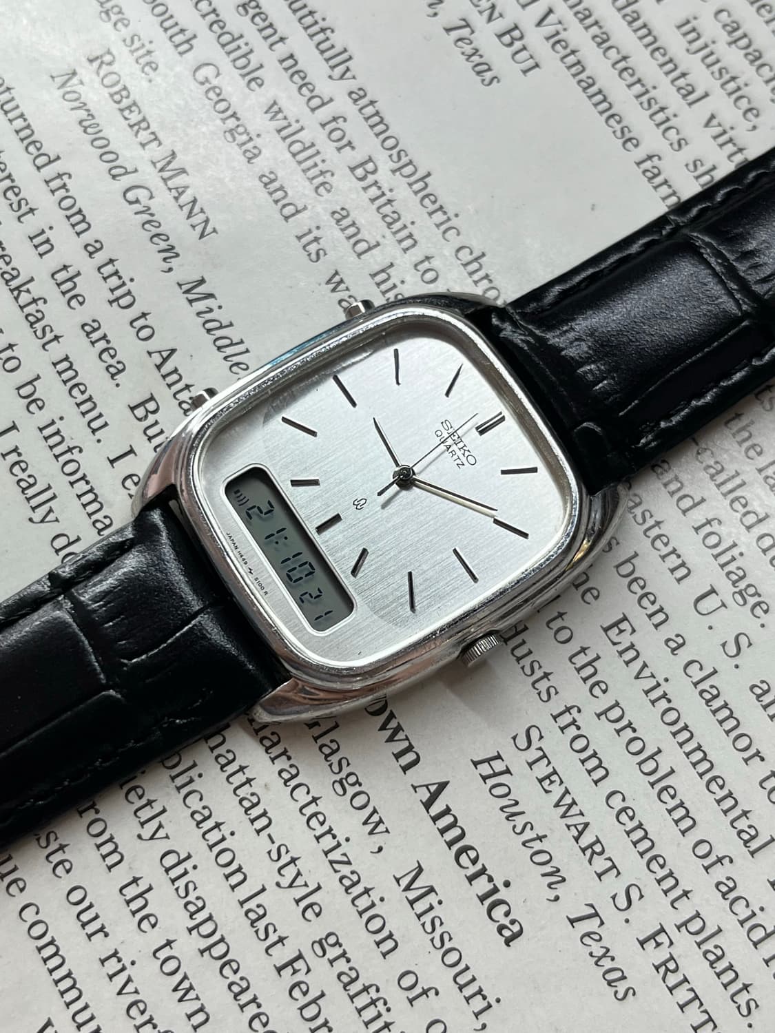 SEIKO 아나디지 쿼츠 상품이미지2