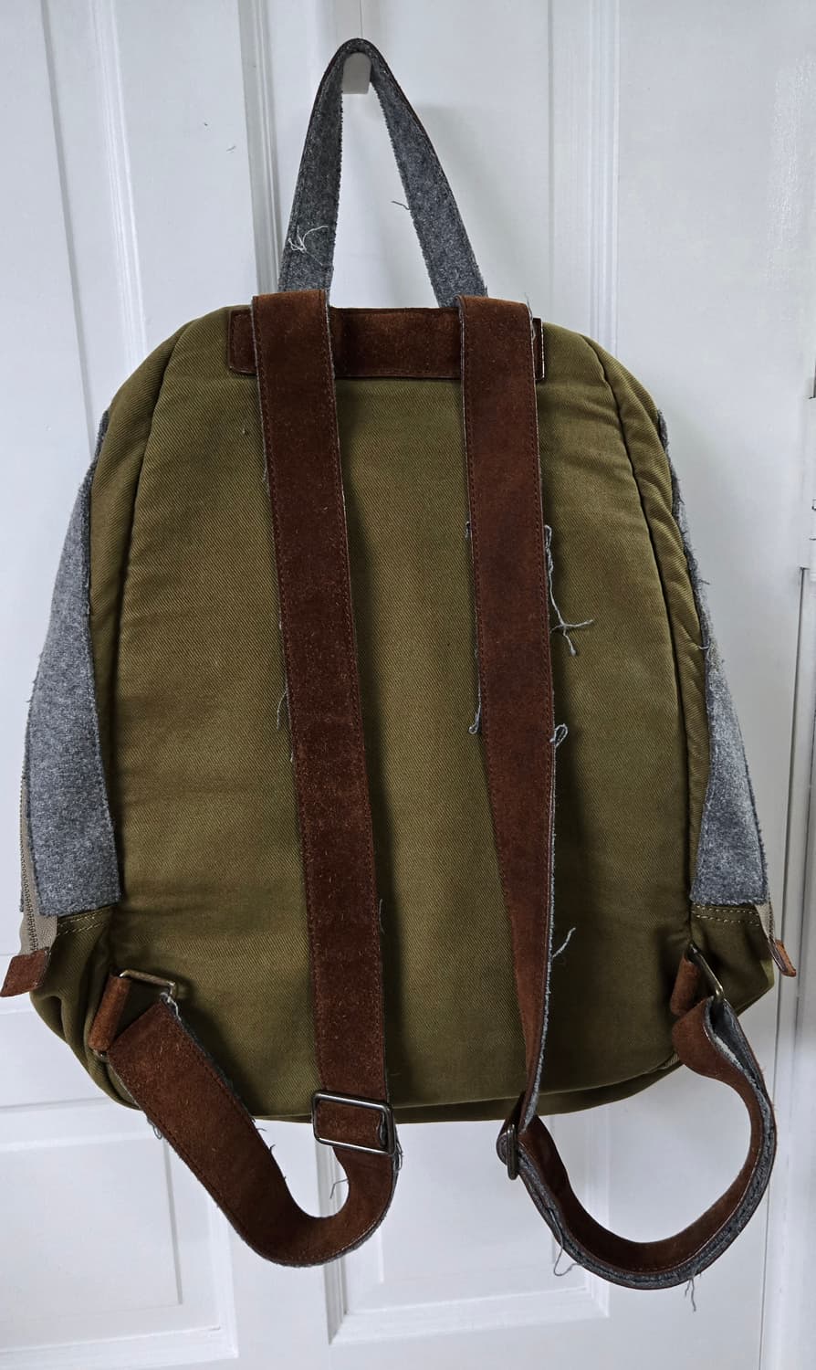 마크제이콥스 빈티지 캔버스스웨이드 백팩 상품이미지3