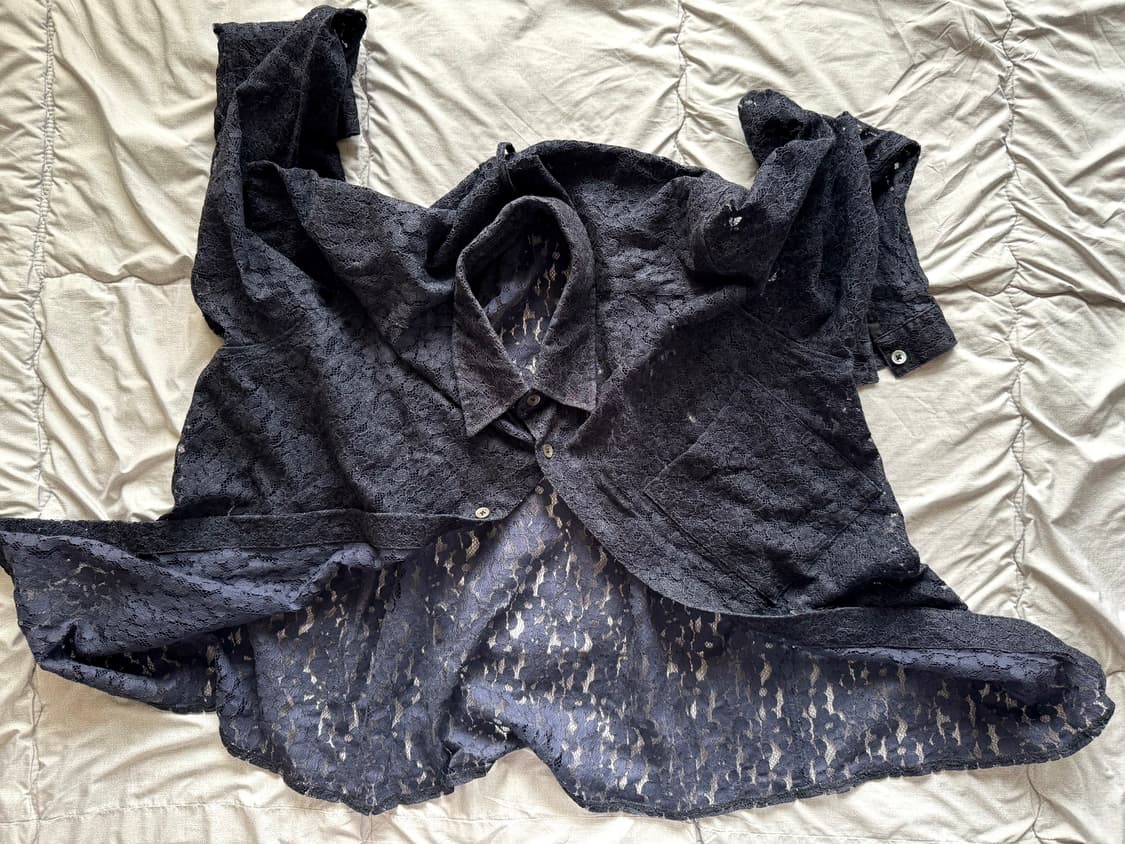 유스 시스루 셔츠 상품이미지3