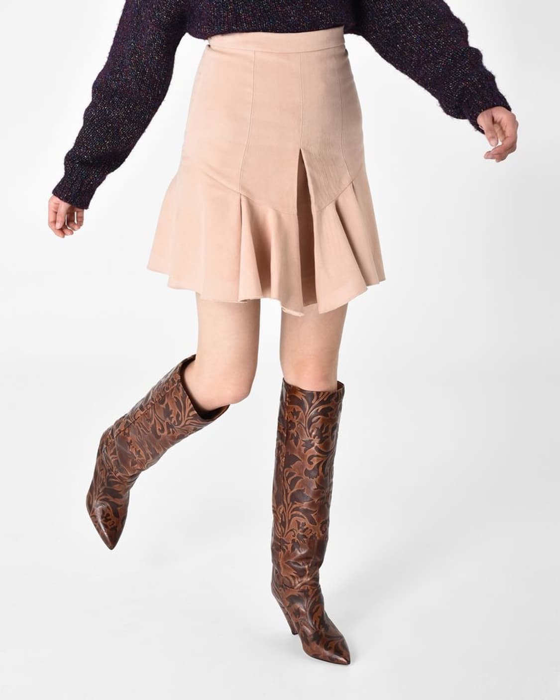 이자벨 마랑 스커트 스웨이드 상품이미지1