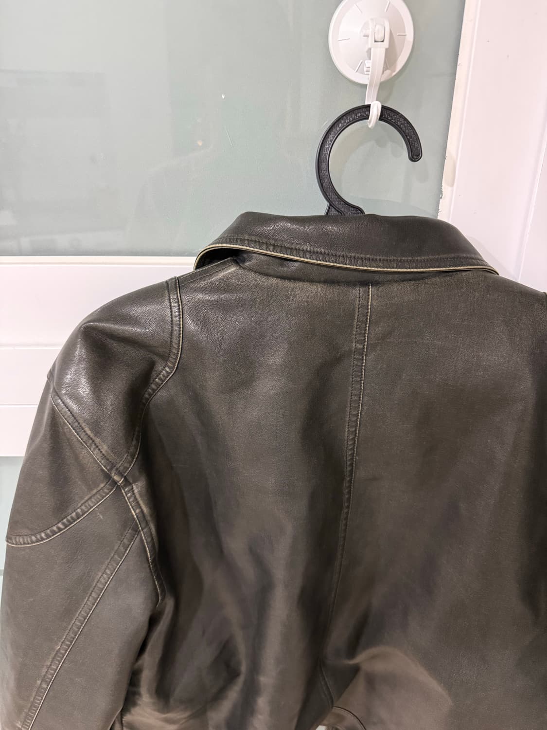 Blackup 가죽 자켓 상품이미지4