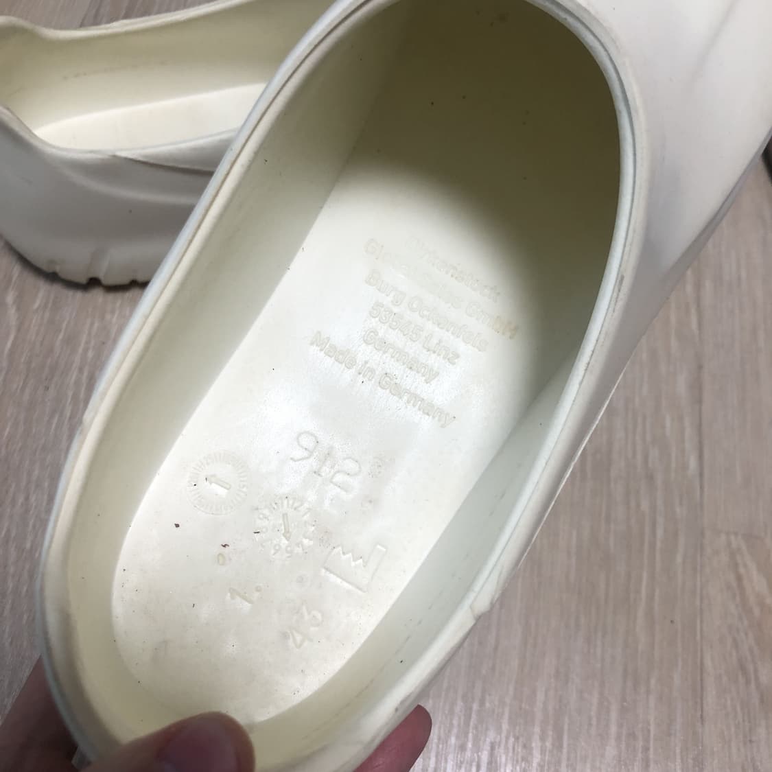 (280) 버켄스탁 BIRKENSTOCK A630 클로그 화이트 상품이미지9