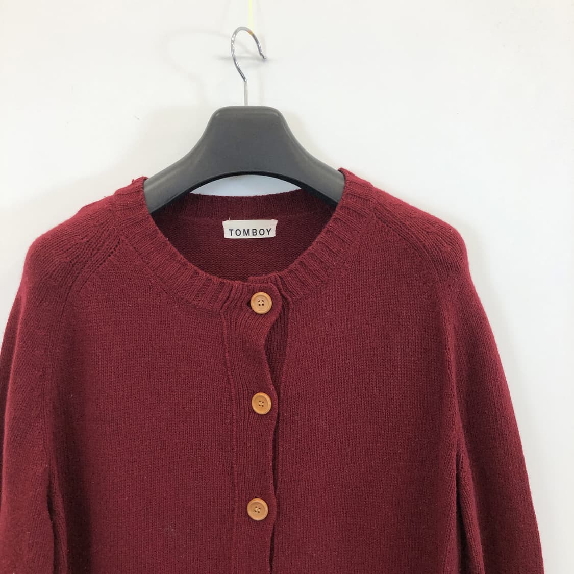 톰보이 라운드 니트가디건 F 상품이미지2